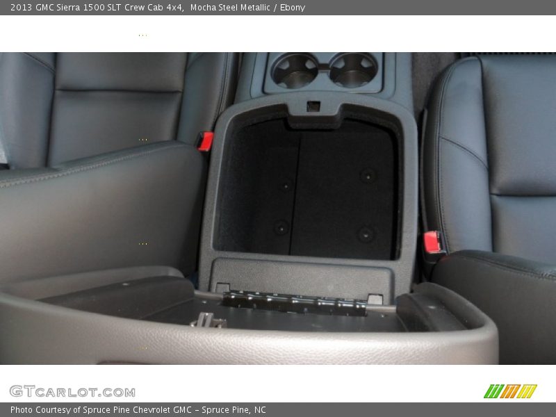 Mocha Steel Metallic / Ebony 2013 GMC Sierra 1500 SLT Crew Cab 4x4
