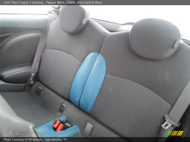 Rear Seat of 2007 Cooper S Hardtop