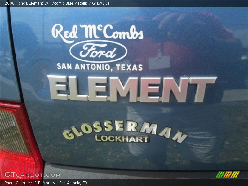 Atomic Blue Metallic / Gray/Blue 2006 Honda Element LX