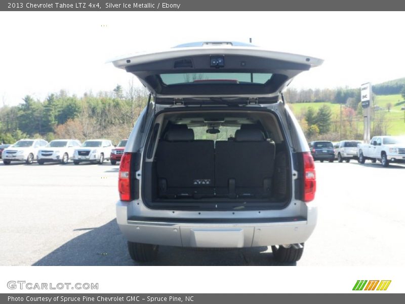 Silver Ice Metallic / Ebony 2013 Chevrolet Tahoe LTZ 4x4