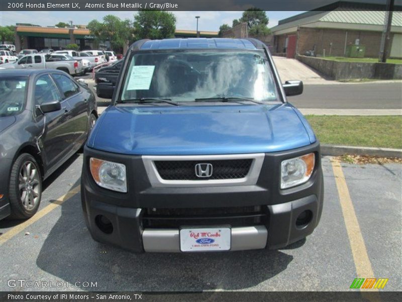Atomic Blue Metallic / Gray/Blue 2006 Honda Element LX