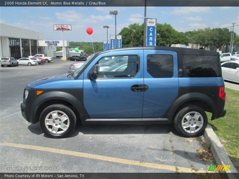 Atomic Blue Metallic / Gray/Blue 2006 Honda Element LX