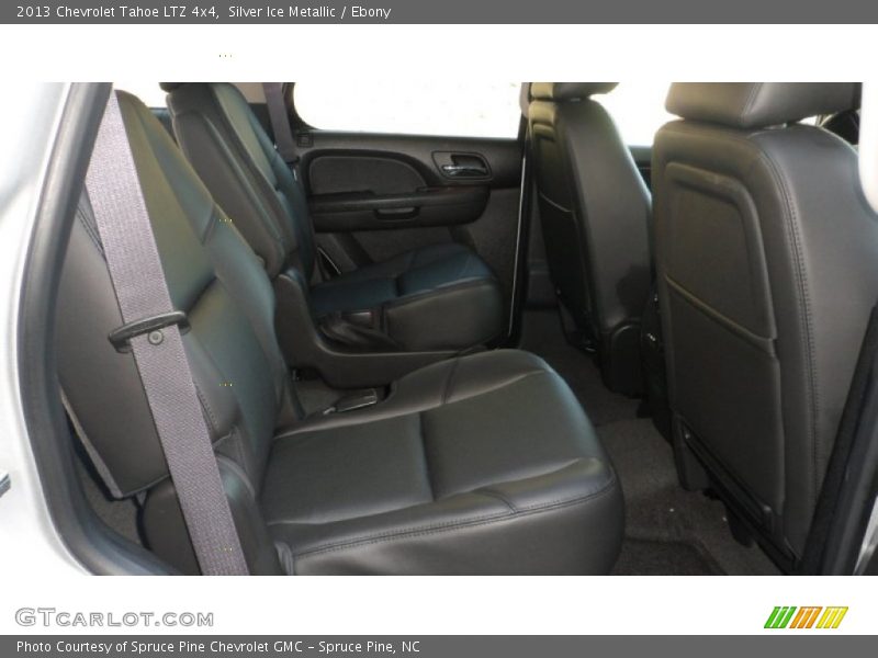 Silver Ice Metallic / Ebony 2013 Chevrolet Tahoe LTZ 4x4