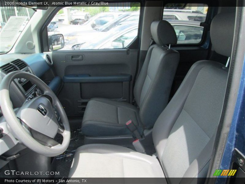 Atomic Blue Metallic / Gray/Blue 2006 Honda Element LX