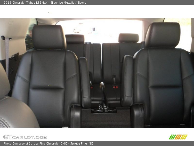 Silver Ice Metallic / Ebony 2013 Chevrolet Tahoe LTZ 4x4