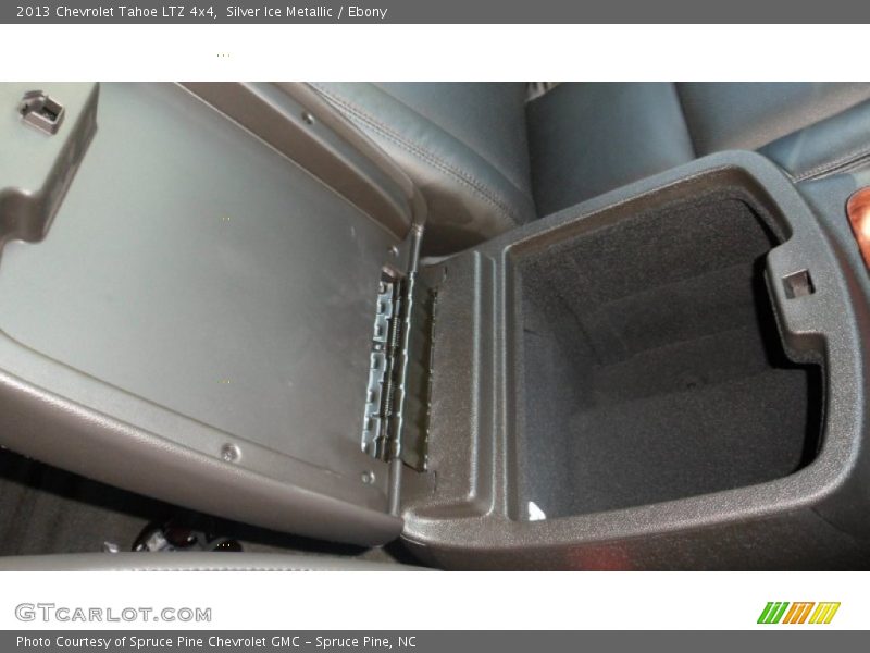 Silver Ice Metallic / Ebony 2013 Chevrolet Tahoe LTZ 4x4