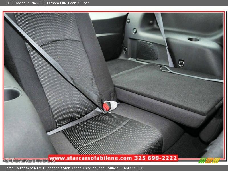 Fathom Blue Pearl / Black 2013 Dodge Journey SE