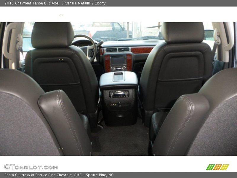 Silver Ice Metallic / Ebony 2013 Chevrolet Tahoe LTZ 4x4