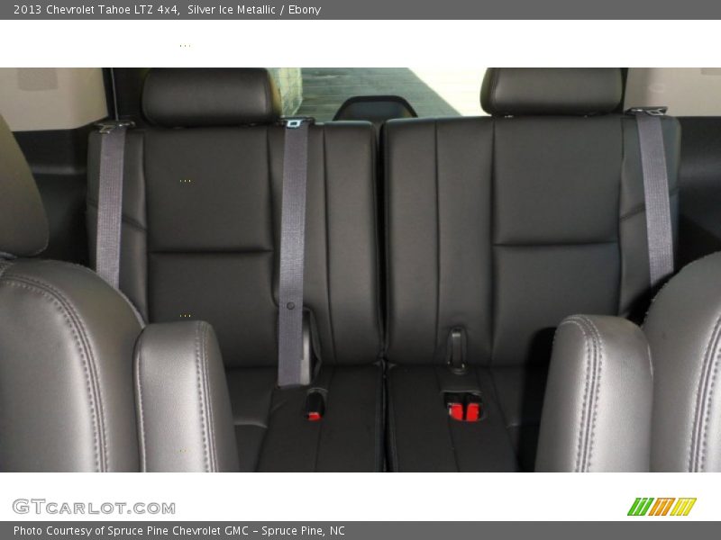 Silver Ice Metallic / Ebony 2013 Chevrolet Tahoe LTZ 4x4