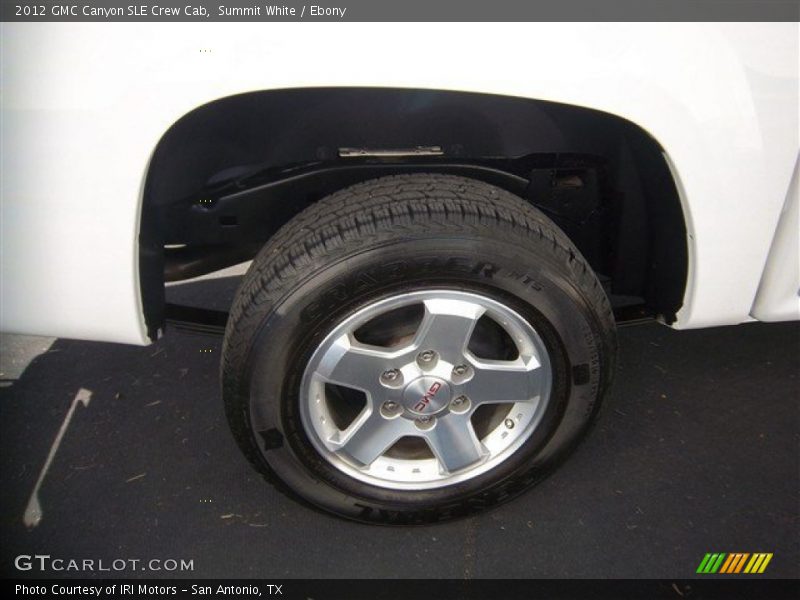 Summit White / Ebony 2012 GMC Canyon SLE Crew Cab