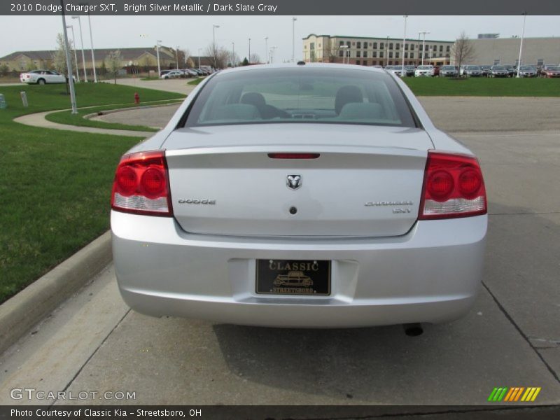Bright Silver Metallic / Dark Slate Gray 2010 Dodge Charger SXT