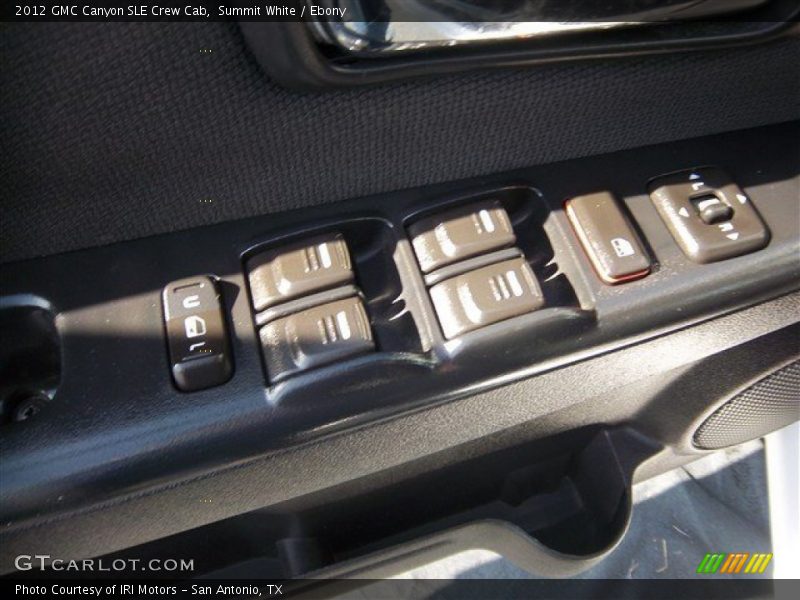 Summit White / Ebony 2012 GMC Canyon SLE Crew Cab