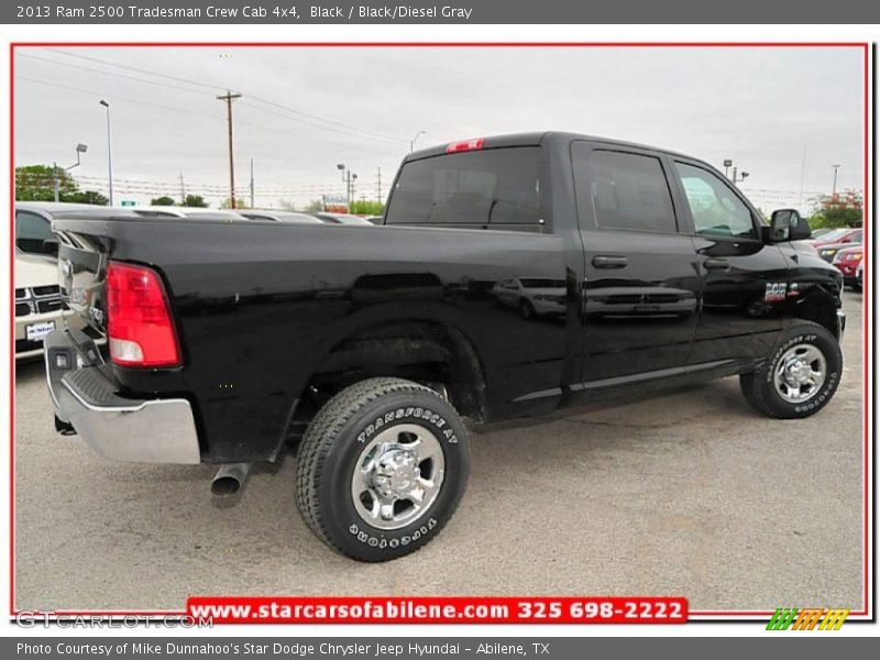 Black / Black/Diesel Gray 2013 Ram 2500 Tradesman Crew Cab 4x4