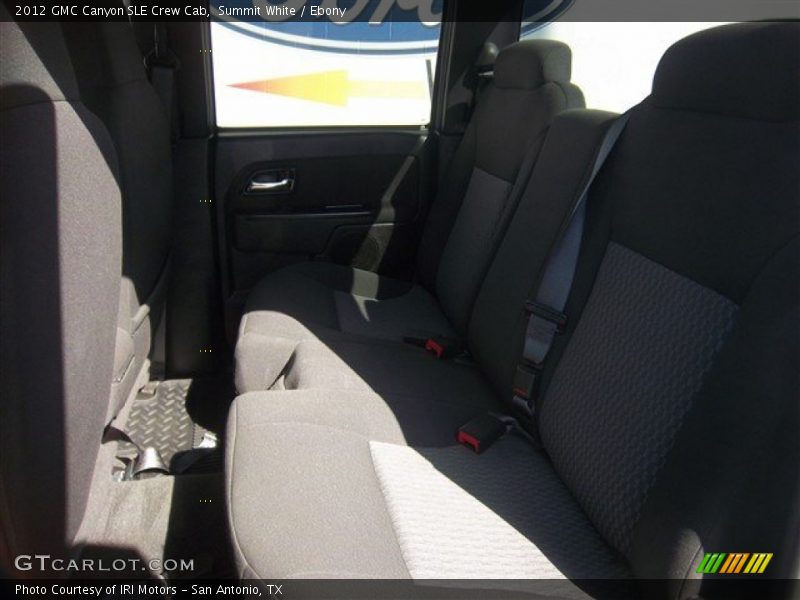Summit White / Ebony 2012 GMC Canyon SLE Crew Cab