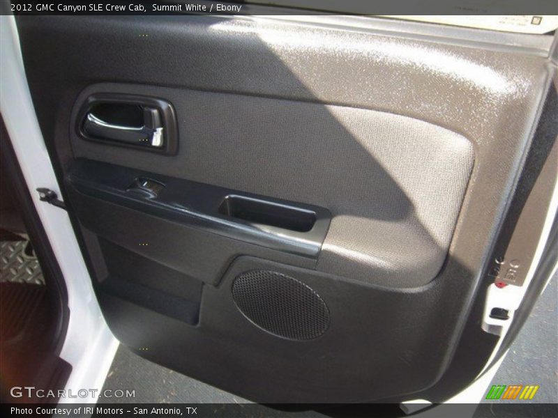 Summit White / Ebony 2012 GMC Canyon SLE Crew Cab