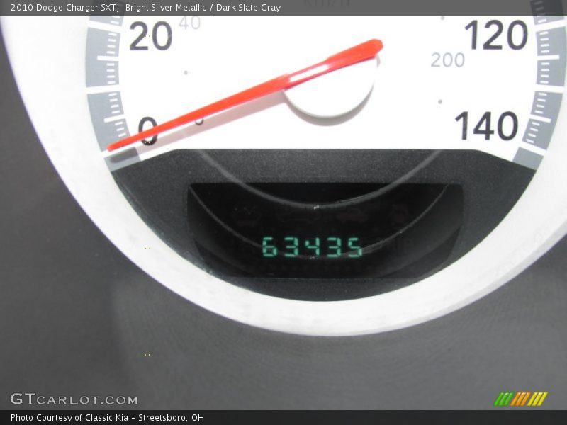 Bright Silver Metallic / Dark Slate Gray 2010 Dodge Charger SXT