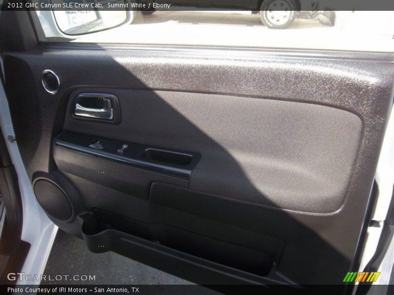 Summit White / Ebony 2012 GMC Canyon SLE Crew Cab