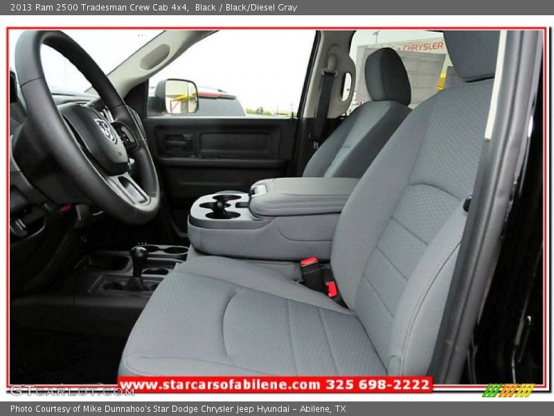 Black / Black/Diesel Gray 2013 Ram 2500 Tradesman Crew Cab 4x4
