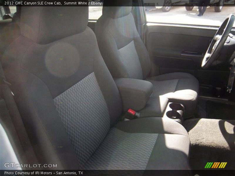 Summit White / Ebony 2012 GMC Canyon SLE Crew Cab