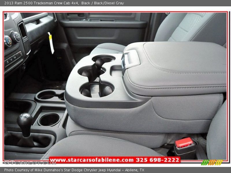 Black / Black/Diesel Gray 2013 Ram 2500 Tradesman Crew Cab 4x4