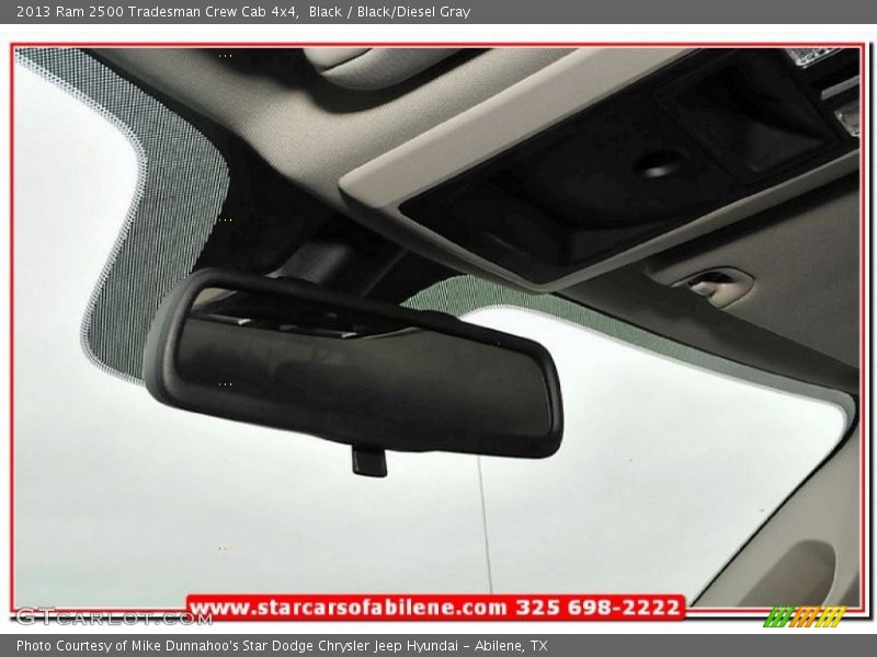Black / Black/Diesel Gray 2013 Ram 2500 Tradesman Crew Cab 4x4