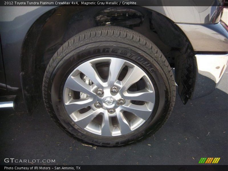 Magnetic Gray Metallic / Graphite 2012 Toyota Tundra Platinum CrewMax 4x4
