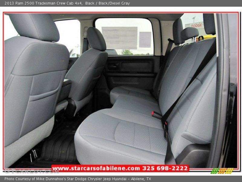 Black / Black/Diesel Gray 2013 Ram 2500 Tradesman Crew Cab 4x4