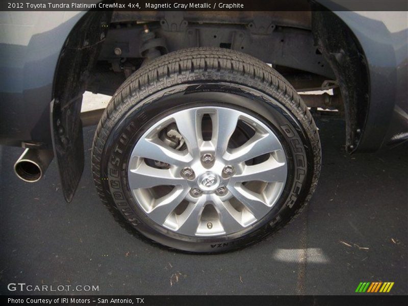 Magnetic Gray Metallic / Graphite 2012 Toyota Tundra Platinum CrewMax 4x4