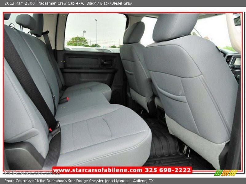 Black / Black/Diesel Gray 2013 Ram 2500 Tradesman Crew Cab 4x4