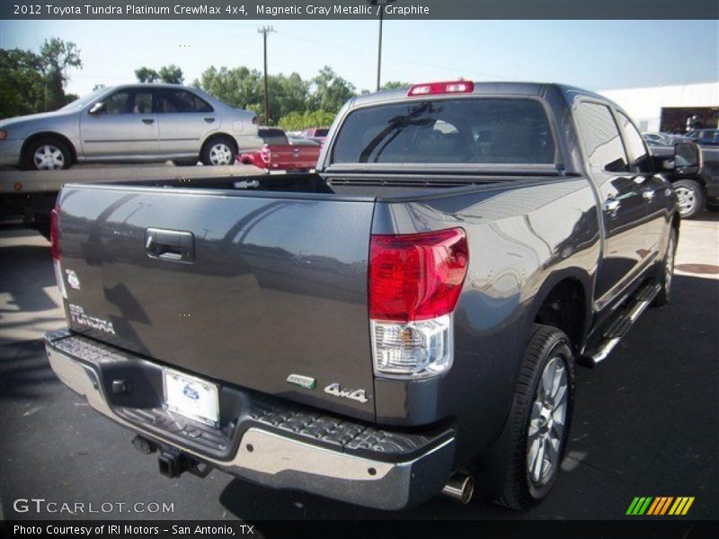 Magnetic Gray Metallic / Graphite 2012 Toyota Tundra Platinum CrewMax 4x4