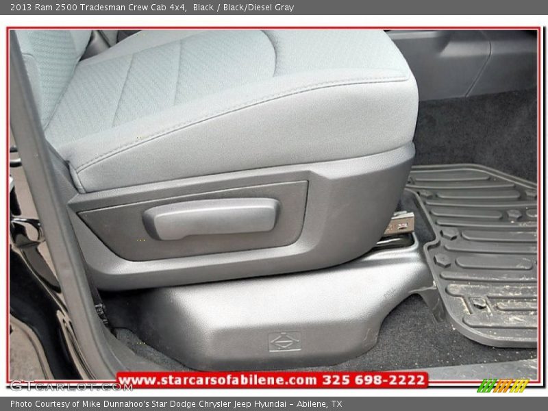 Black / Black/Diesel Gray 2013 Ram 2500 Tradesman Crew Cab 4x4