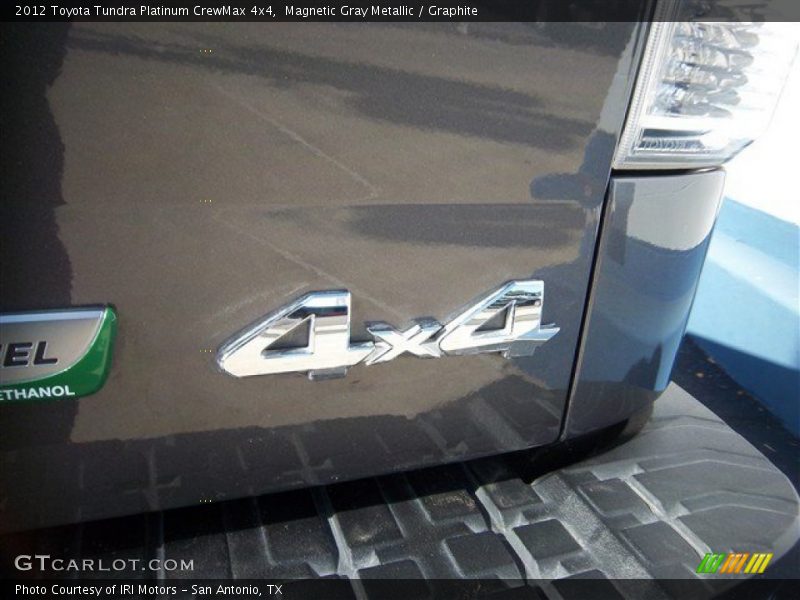 Magnetic Gray Metallic / Graphite 2012 Toyota Tundra Platinum CrewMax 4x4