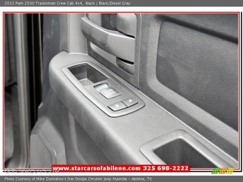 Black / Black/Diesel Gray 2013 Ram 2500 Tradesman Crew Cab 4x4