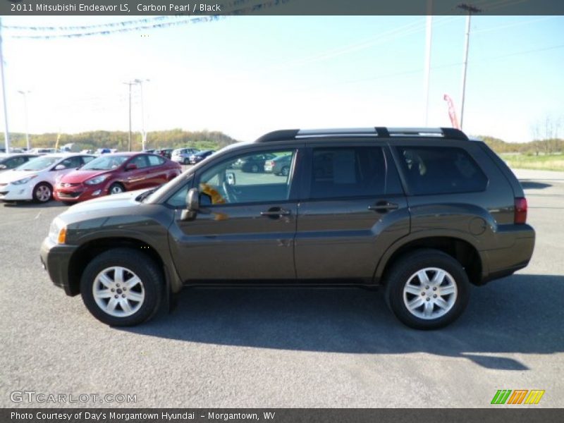 Carbon Pearl / Black 2011 Mitsubishi Endeavor LS