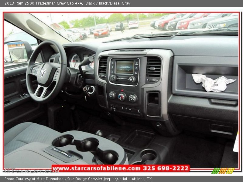 Black / Black/Diesel Gray 2013 Ram 2500 Tradesman Crew Cab 4x4