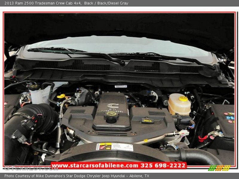 Black / Black/Diesel Gray 2013 Ram 2500 Tradesman Crew Cab 4x4