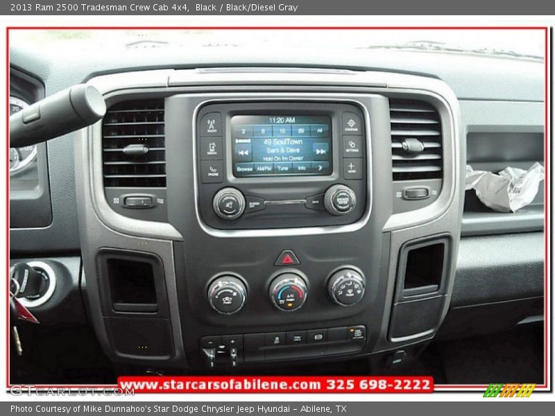 Black / Black/Diesel Gray 2013 Ram 2500 Tradesman Crew Cab 4x4