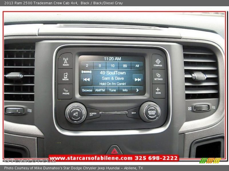 Black / Black/Diesel Gray 2013 Ram 2500 Tradesman Crew Cab 4x4