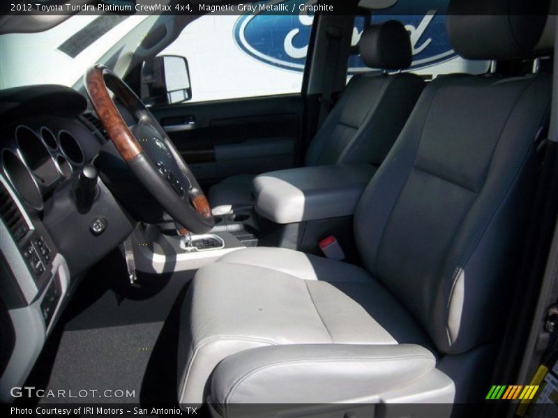 Magnetic Gray Metallic / Graphite 2012 Toyota Tundra Platinum CrewMax 4x4
