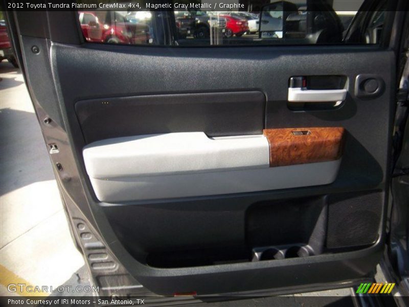Magnetic Gray Metallic / Graphite 2012 Toyota Tundra Platinum CrewMax 4x4