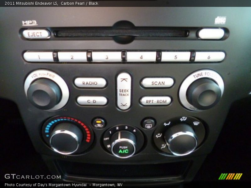 Carbon Pearl / Black 2011 Mitsubishi Endeavor LS