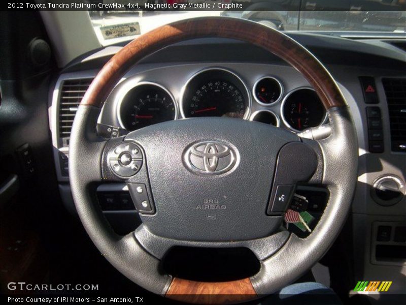 Magnetic Gray Metallic / Graphite 2012 Toyota Tundra Platinum CrewMax 4x4