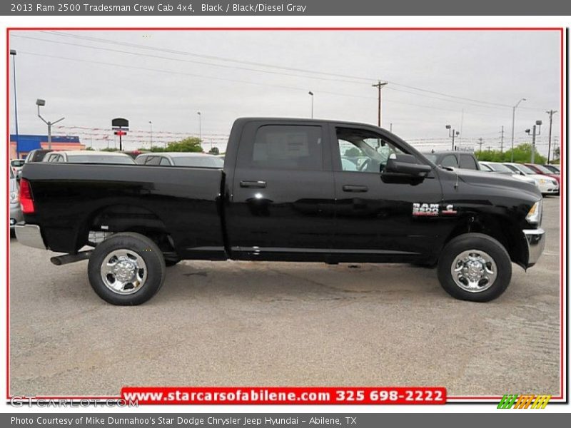 Black / Black/Diesel Gray 2013 Ram 2500 Tradesman Crew Cab 4x4