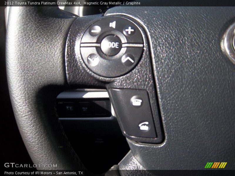 Magnetic Gray Metallic / Graphite 2012 Toyota Tundra Platinum CrewMax 4x4