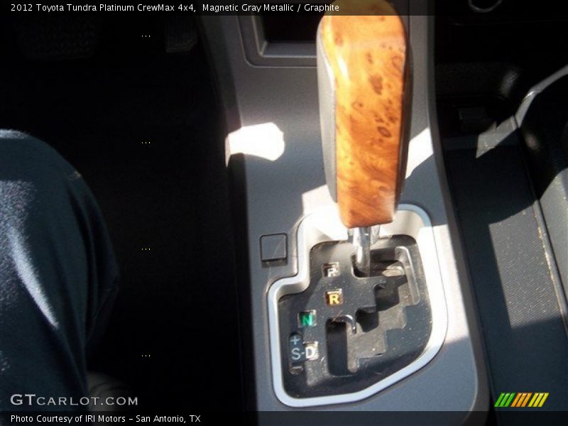 Magnetic Gray Metallic / Graphite 2012 Toyota Tundra Platinum CrewMax 4x4