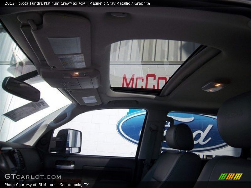 Magnetic Gray Metallic / Graphite 2012 Toyota Tundra Platinum CrewMax 4x4