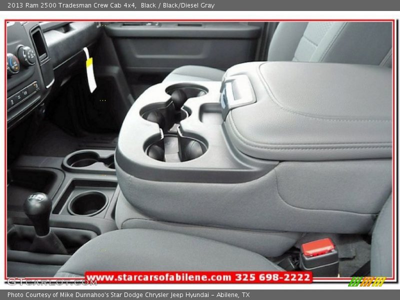 Black / Black/Diesel Gray 2013 Ram 2500 Tradesman Crew Cab 4x4