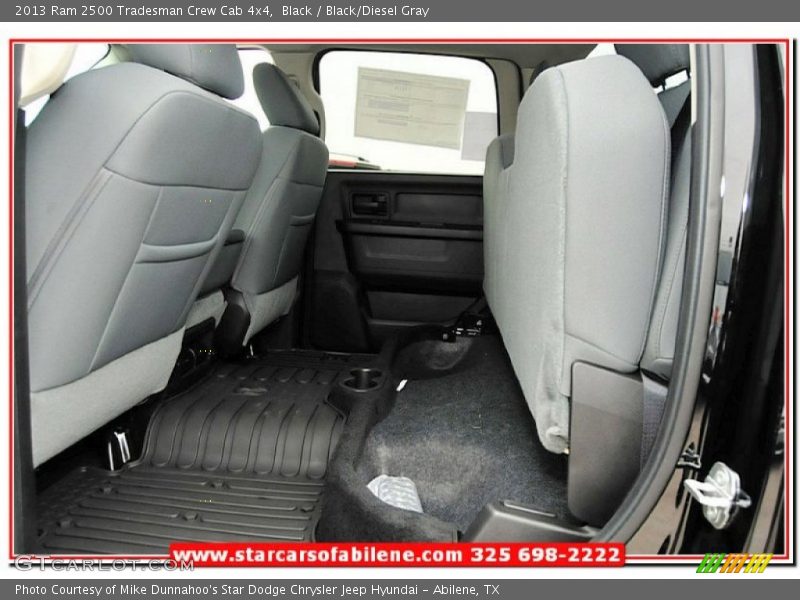 Black / Black/Diesel Gray 2013 Ram 2500 Tradesman Crew Cab 4x4