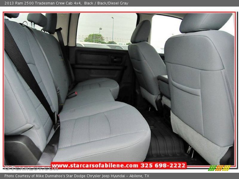 Black / Black/Diesel Gray 2013 Ram 2500 Tradesman Crew Cab 4x4