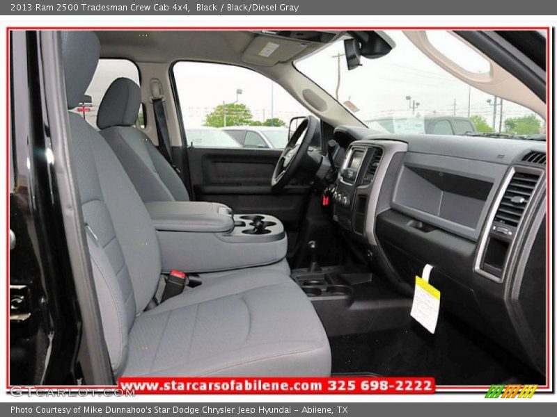 Black / Black/Diesel Gray 2013 Ram 2500 Tradesman Crew Cab 4x4